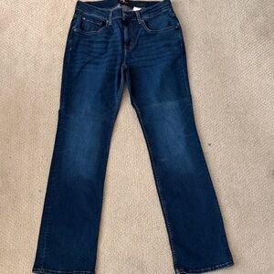 7 For All Mankind Indigo Straight Jeans